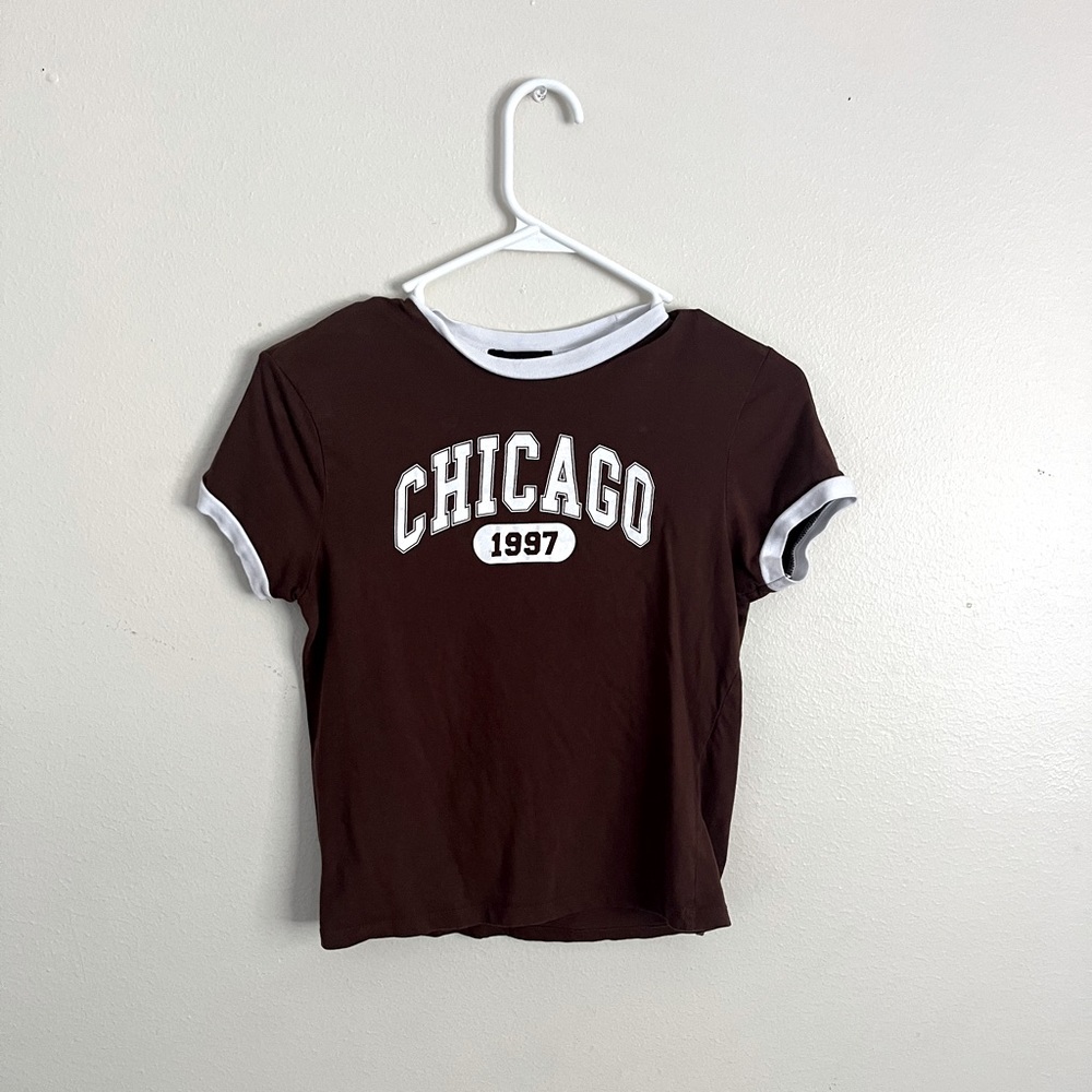 Streetwear Society Brown Chicago 1997 Top